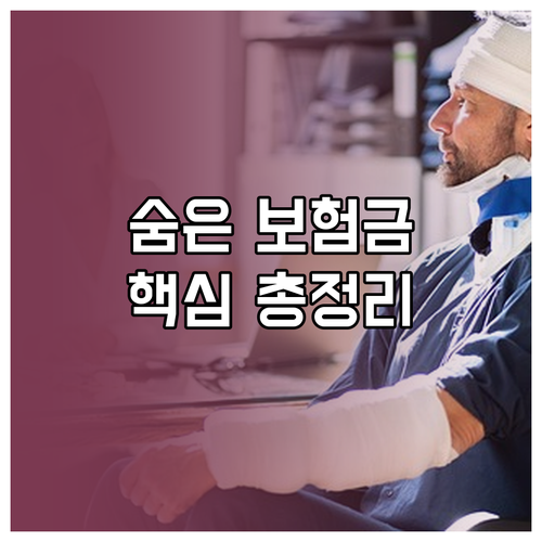 숨은 보험금 찾기 A to Z: 조회부터 지급까지 핵심 정보 총정리
