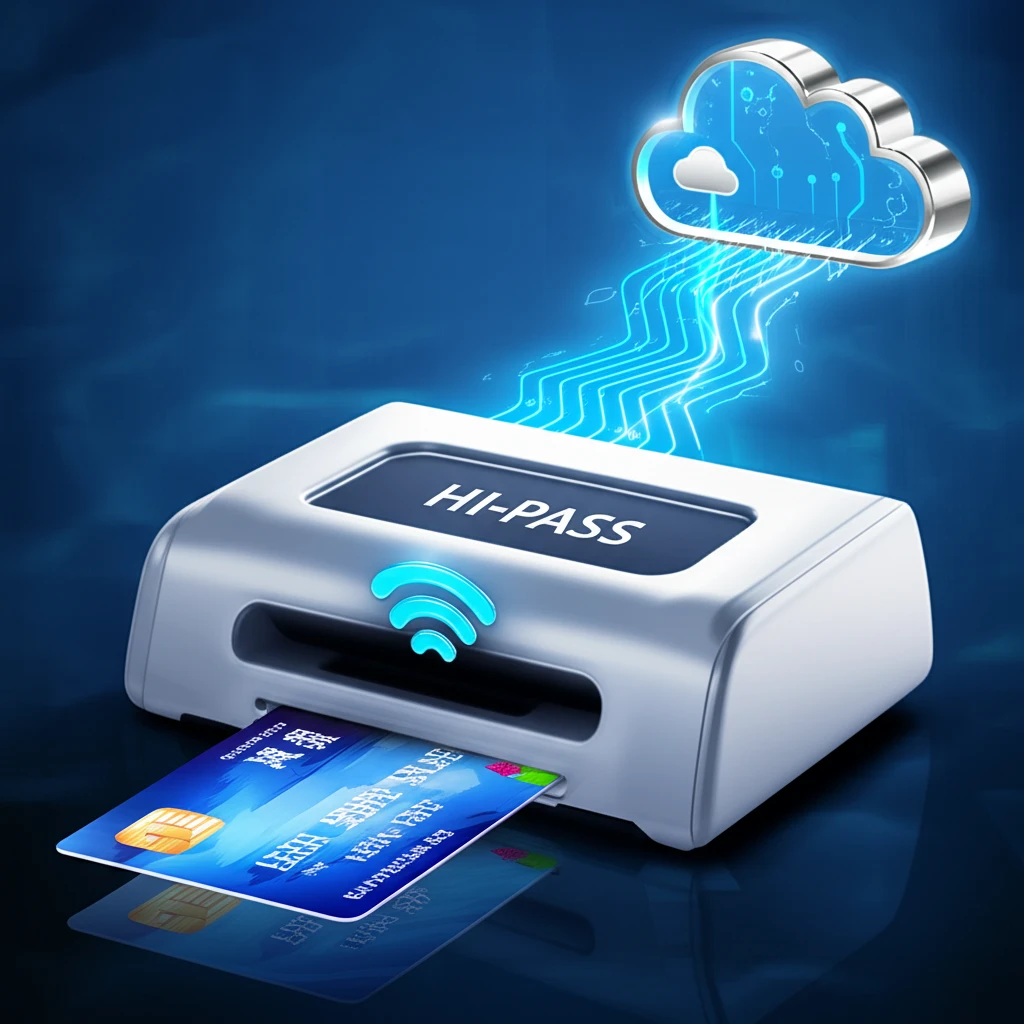 하이패스 카드 변경 등록 과정 안내 이미지