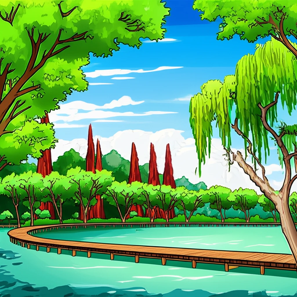 광주호 호수생태원 전경