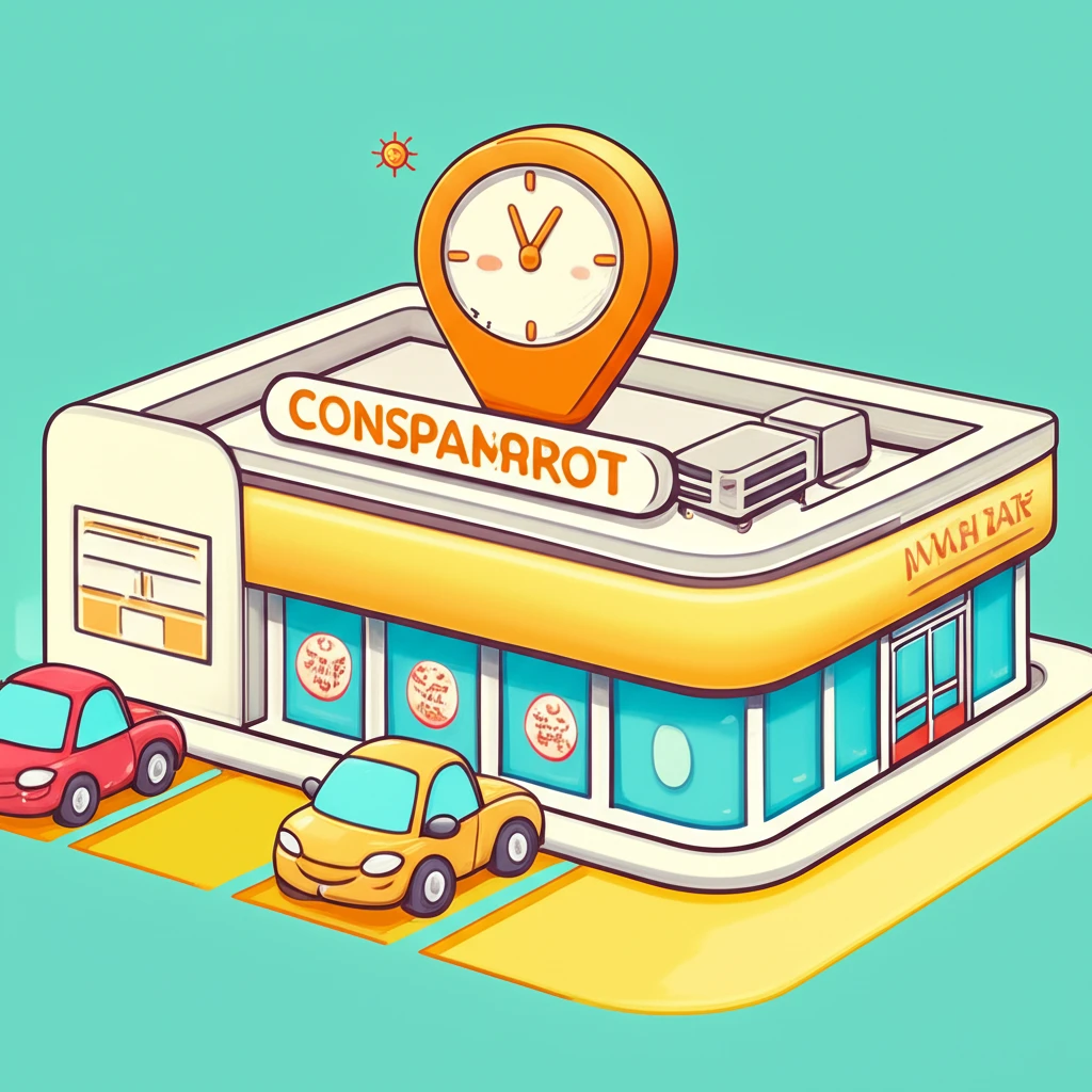 홈플러스 밀양점 매장 전경