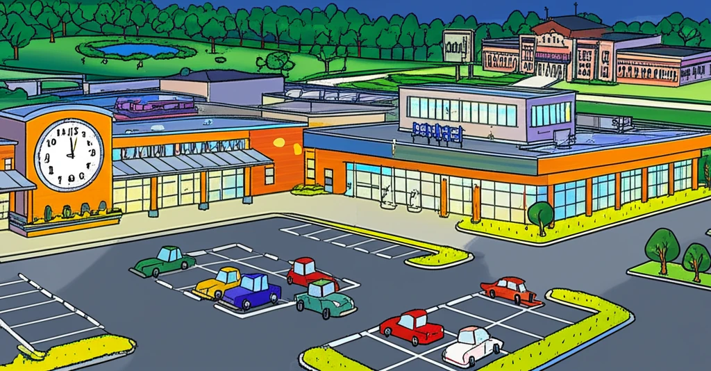 홈플러스 김해점 매장 전경