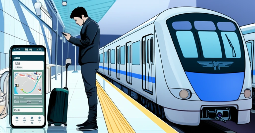 수인분당선 안산역 구간 안내