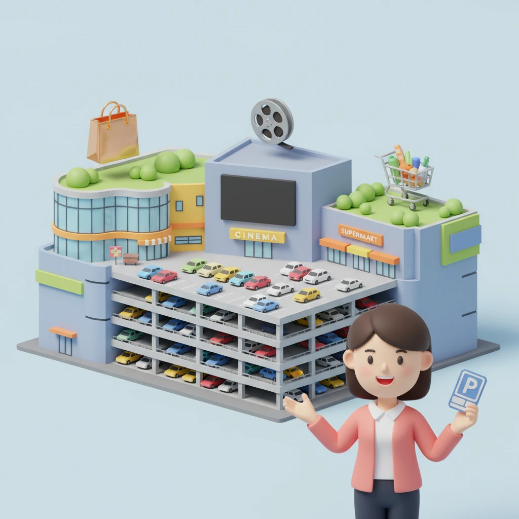 가든파이브 주차장 안내 이미지